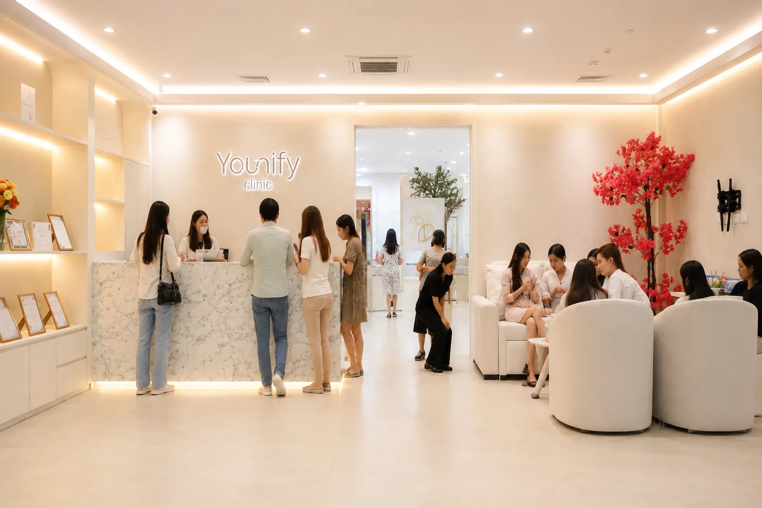 YOUNIFY Clinic reception