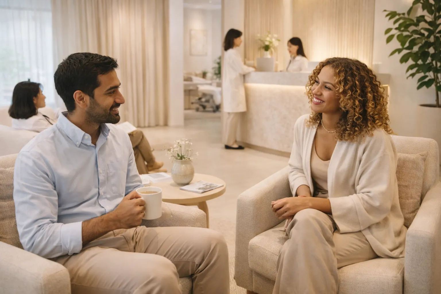 บรรยากาศภายในคลินิก