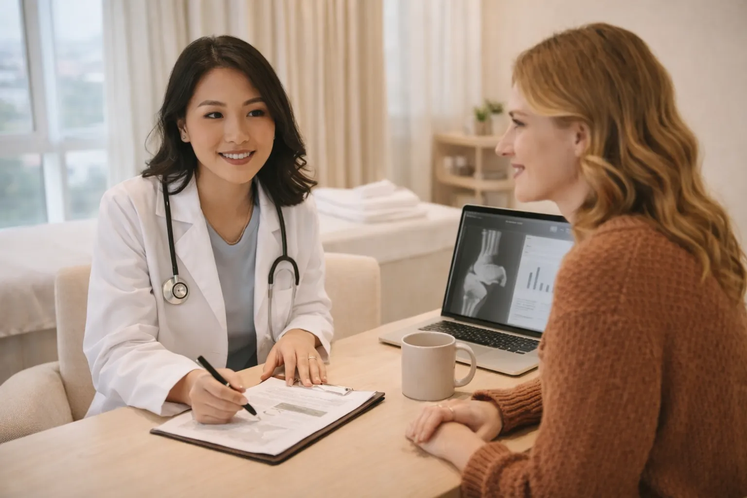 แพทย์ให้คำปรึกษา