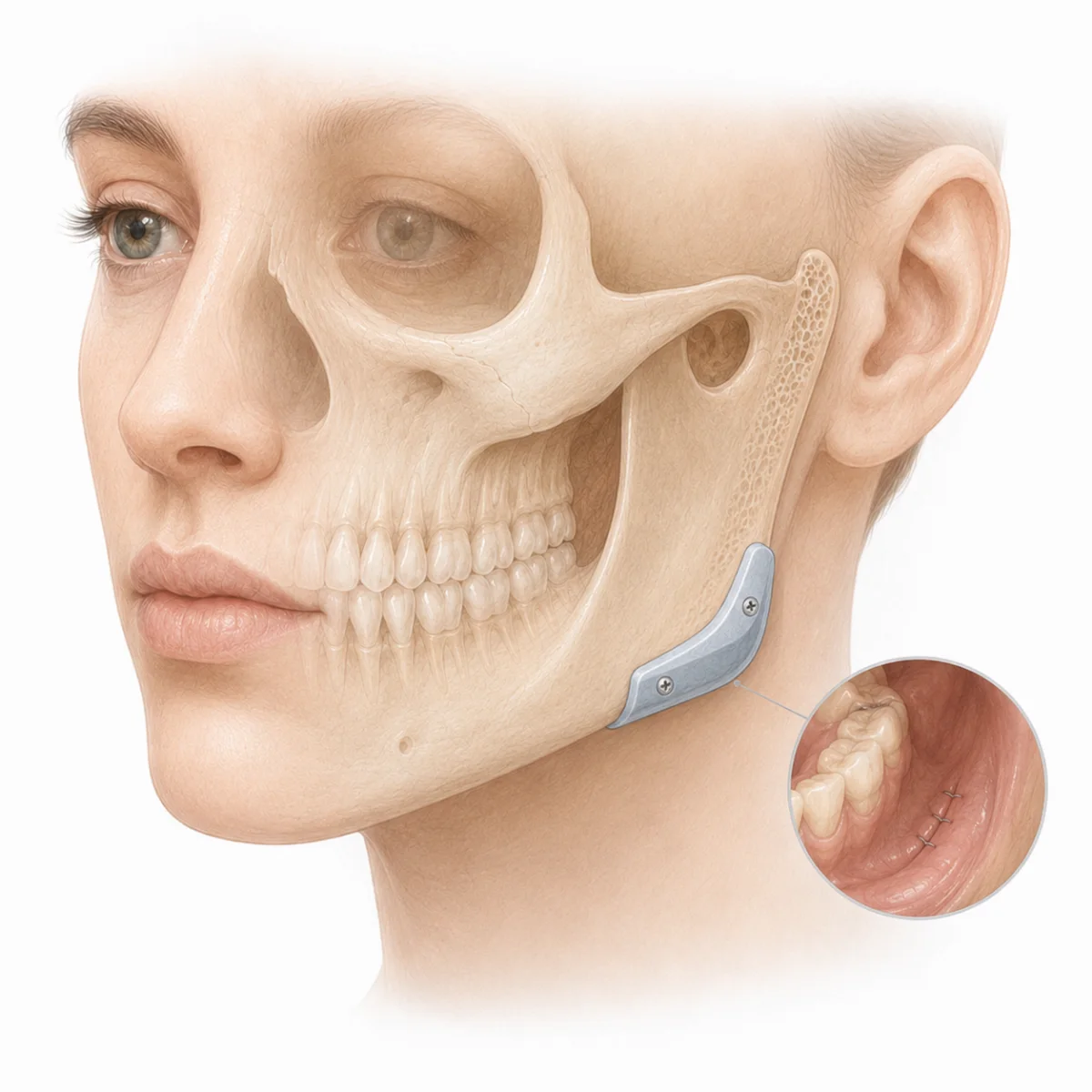 Medical illustration — Stock implant